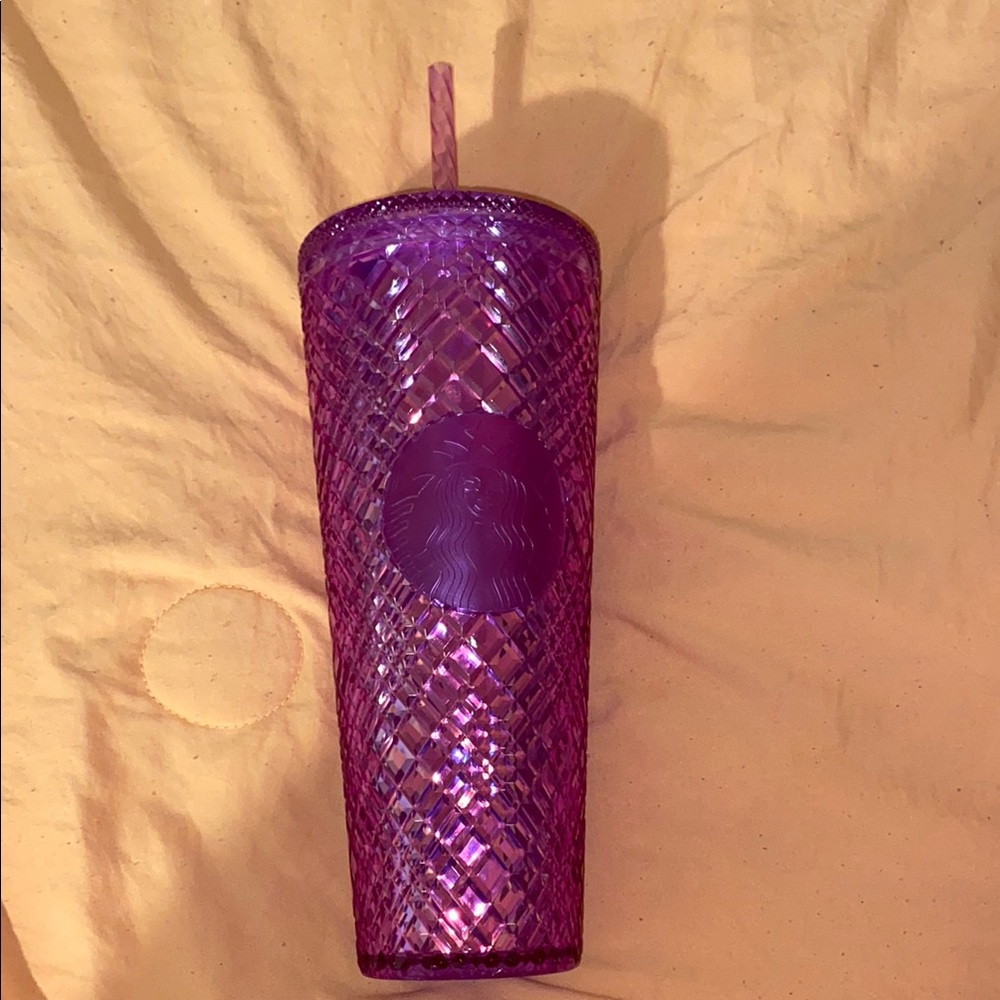 Starbucks Metallic Purple Mermaid Tumbler